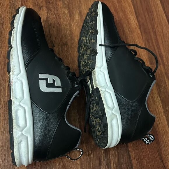 Footjoy Shoes Black Sneakers - Picture 4 of 9